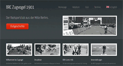 Desktop Screenshot of brc-zugvogel.de